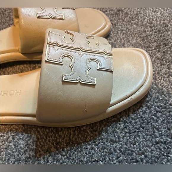 Tory Burch Cream Sandals - Picture 2 of 2